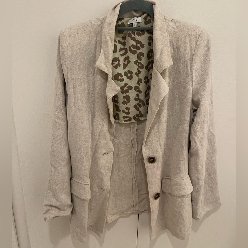 Voy Cream Women's Blazer / Jacket
